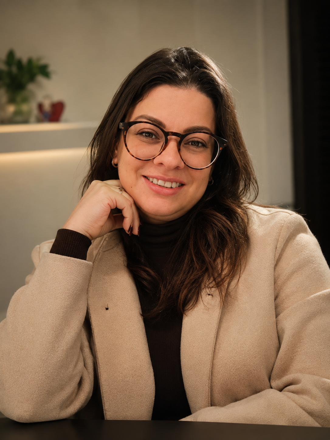 Foto profissional da Psicóloga Camila Gabriel